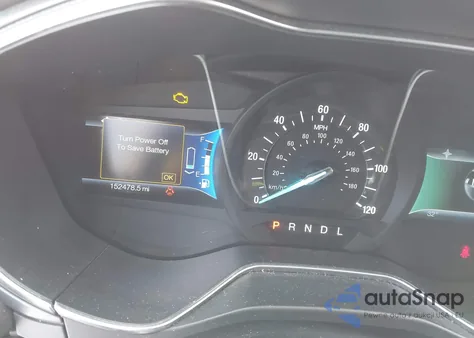 2013 Ford Fusion Hybrid Titanium из США, поврежденный, VIN 3FA6P0RU4DR281985